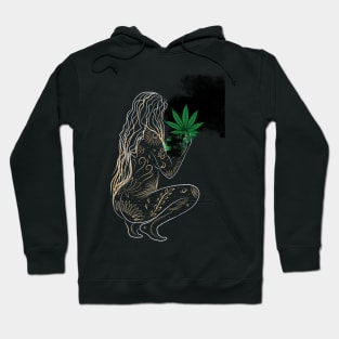 420 weed leaf Hoodie